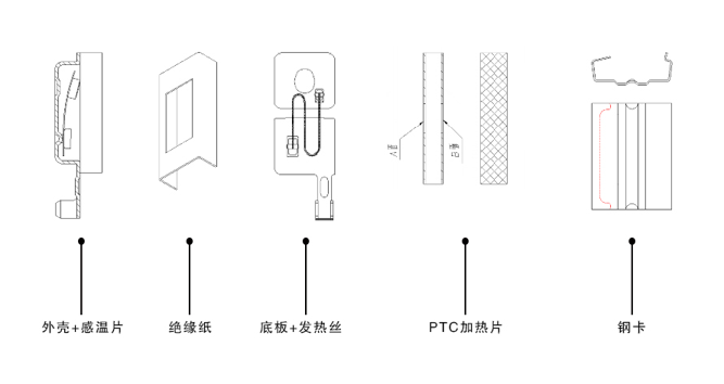 雙金屬片過熱保護(hù)器結(jié)構(gòu)